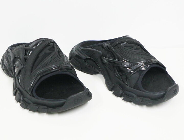 楽天市場】バレンシアガ BALENCIAGA TRACK SLIDE トラック スライド 