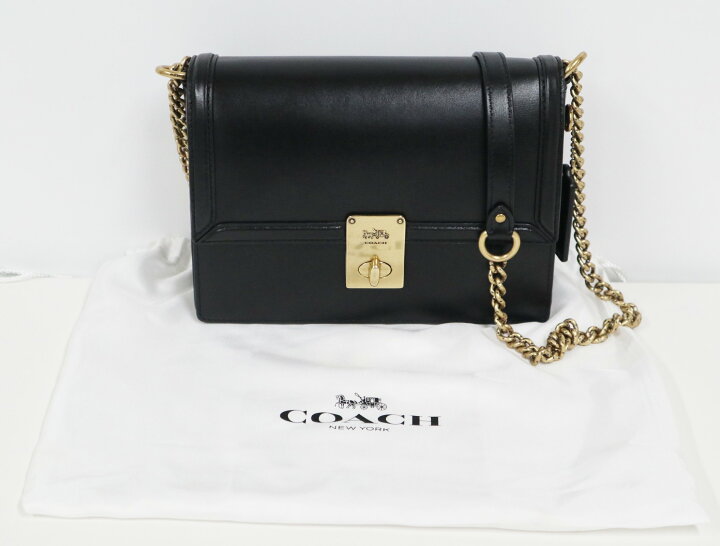 楽天市場】コーチ COACH ハットン レザー ブラック 88342 ショルダー 