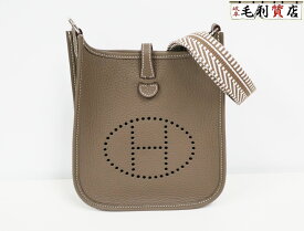 エルメス HERMES エヴリン アマゾン 16 TPM エトゥープ トリヨンクレマンス サングルカヴァル K刻印 2025年製 シルバー金具 エブリン 未使用 【中古】 バッグ