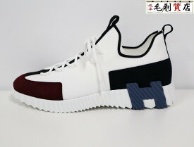 エルメス HERMES スニーカー リフト マルチカラー ブラン サイズ39.5 H252858ZH92400 未使用 【中古】 靴 メンズ
