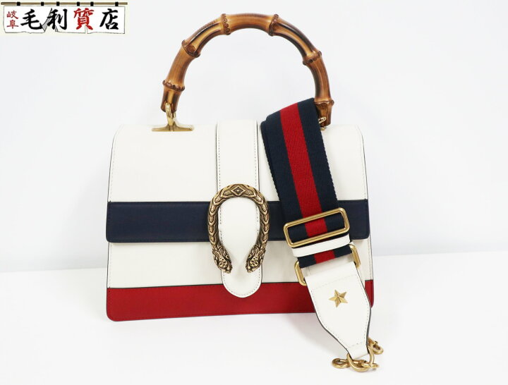 楽天市場】極上美品!グッチ GUCCI デュオニソス バンブー ハンドバッグ  
