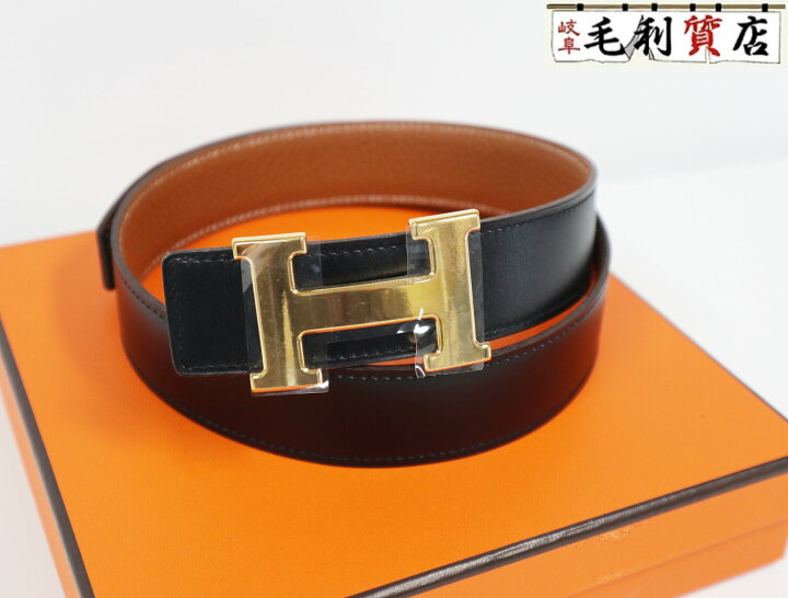 楽天市場】極美品!!エルメス HERMES ベルト コンスタンス クシュベル 