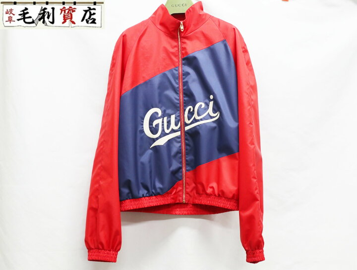 楽天市場】グッチ GUCCI ロゴ ボンバージャケット 618900 ZAEOD サイズ 