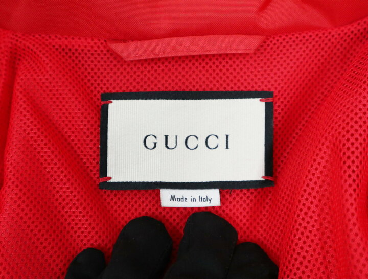 楽天市場】グッチ GUCCI ロゴ ボンバージャケット 618900 ZAEOD サイズ 