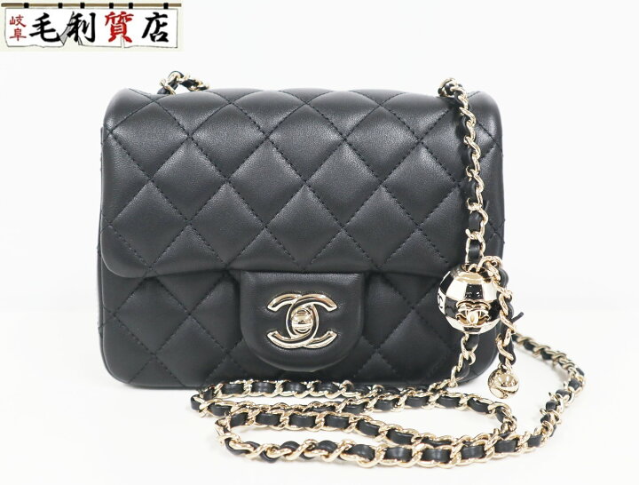 楽天市場】シャネル CHANEL 23C マトラッセ ミニ フラップ バッグ 