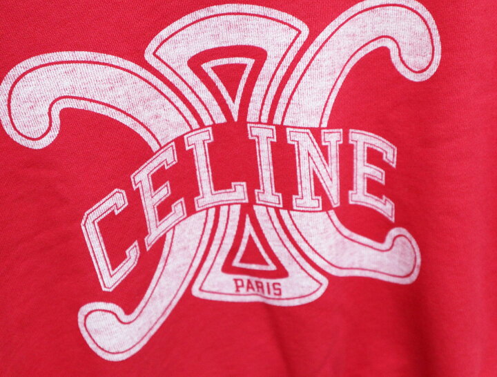 楽天市場】セリーヌ CELINE トリオンフ プリント ルーズスウェット 
