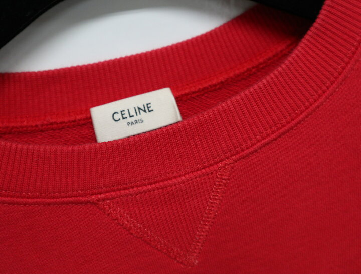 楽天市場】セリーヌ CELINE トリオンフ プリント ルーズスウェット 