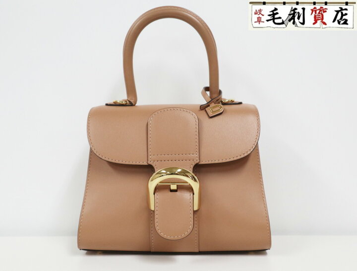 楽天市場】デルヴォー DELVAUX ブリヨン ミニ ボックスカーフ ベージュ 