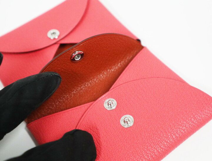 楽天市場】エルメス HERMES カルヴィ デュオ ローズテキサス  