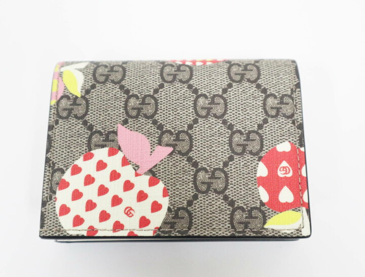 楽天市場】グッチ GUCCI GGスプリーム 663922 レ ポム コンパクト 