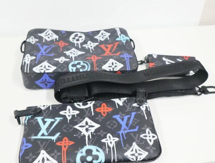 楽天市場】ルイ ヴィトン LOUIS VUITTON モノグラム エクリプス トリオ 