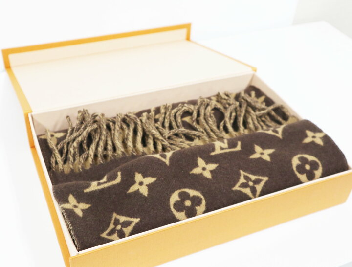 楽天市場】ルイヴィトン LOUIS VUITTON シュプリーム コラボ マフラー 