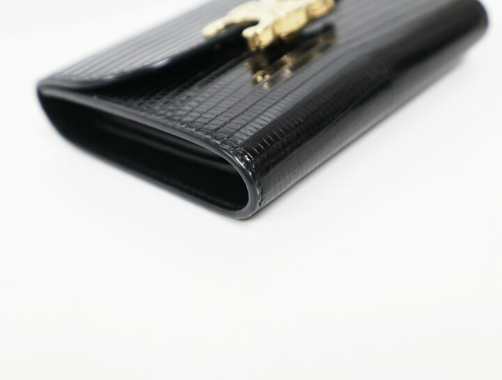 楽天市場】セリーヌ CELINE スモールウォレット トリオンフ リザード 