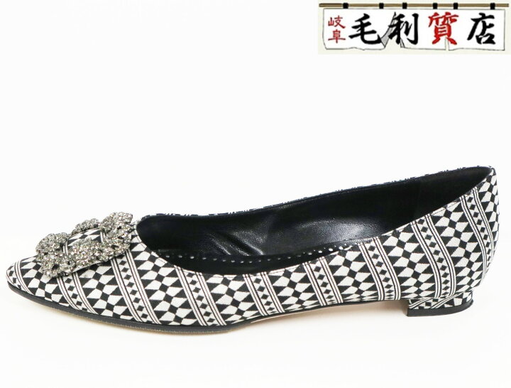 楽天市場】MANOLO BLAHNIK マノロブラニク ハンギシ パンプス 37  
