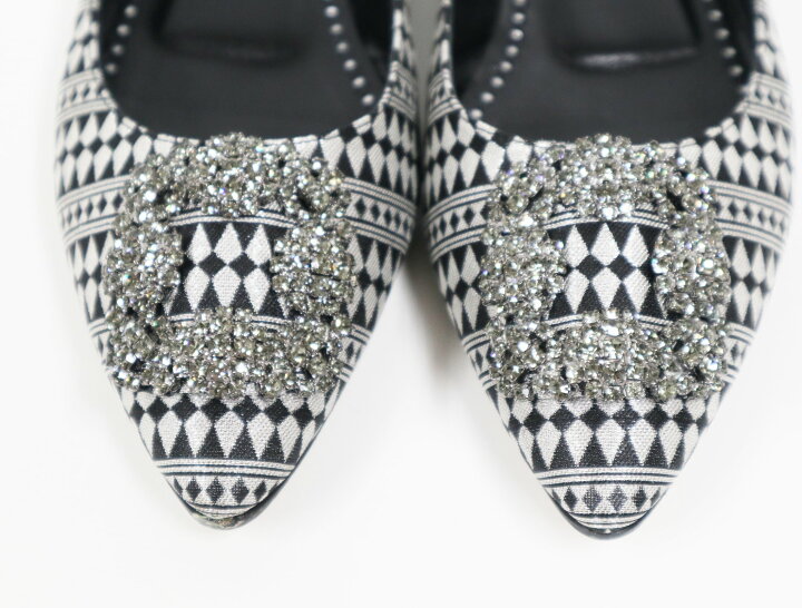 楽天市場】MANOLO BLAHNIK マノロブラニク ハンギシ パンプス 37 