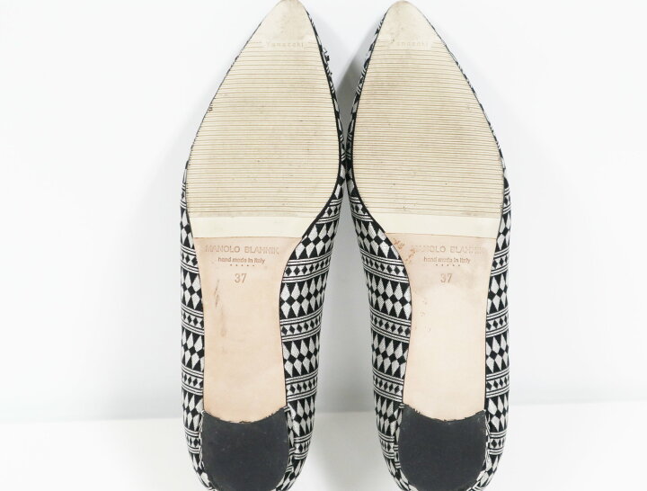 楽天市場】MANOLO BLAHNIK マノロブラニク ハンギシ パンプス 37 