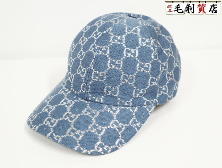 楽天市場】GUCCI グッチ GGラメ ベースボールキャップ 631953 3HK75 