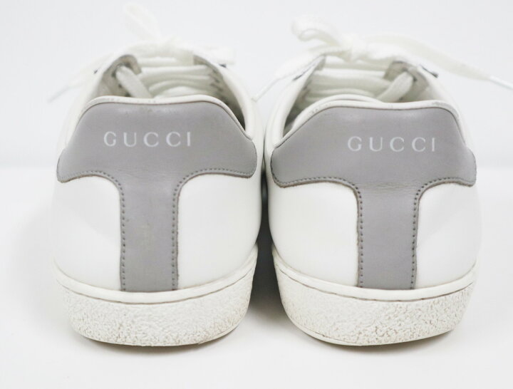 楽天市場】グッチ GUCCI エース インターロッキングG 599147 ホワイト 