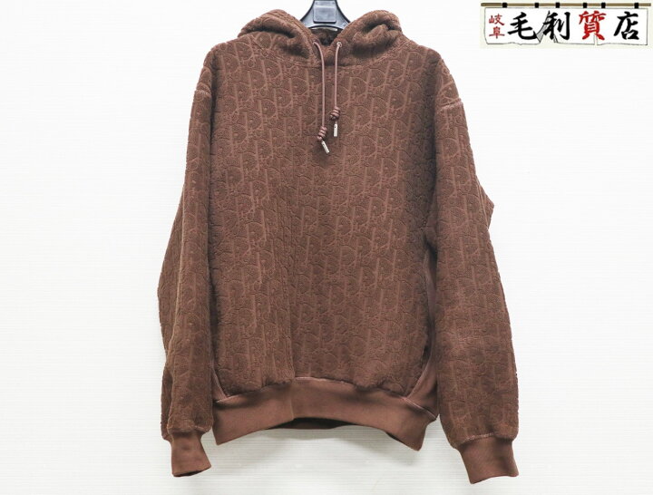 楽天市場】DIOR ディオール Terry Oblique Cotton Hoodie 113J631A0684 
