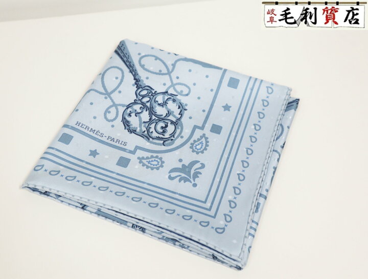 楽天市場】エルメス HERMES エルメス バンダナ 55 043984S 05 シルク 