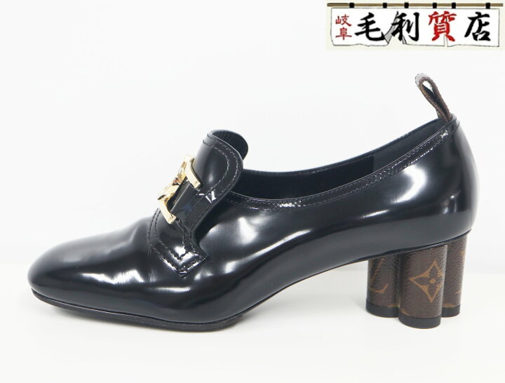 楽天市場】ヴィトン LOUISVUITTON パンプス モノグラム レザー 