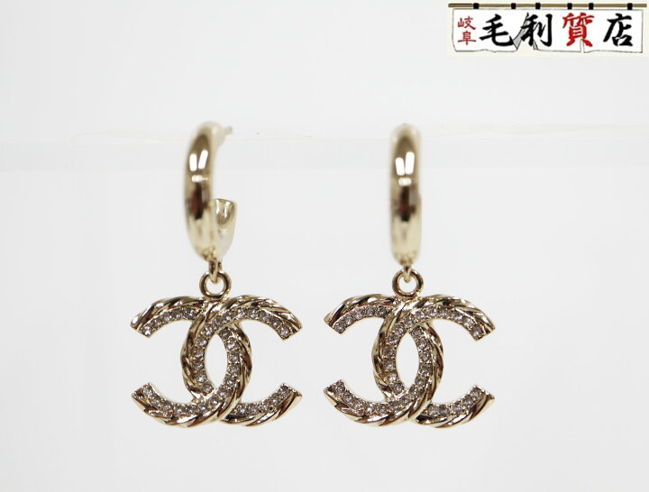 楽天市場】シャネル CHANEL B23B ココマーク CCロゴ ラインストーン 