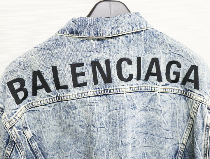 楽天市場】バレンシアガ BALENCIAGA 19AW バックロゴ刺繍 ウォッシュ 