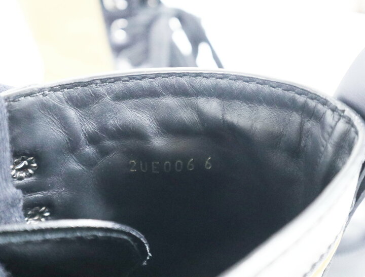 楽天市場】プラダ PRADA ブーツ 2UE006 ナイロン レザー 黒 カーキ 