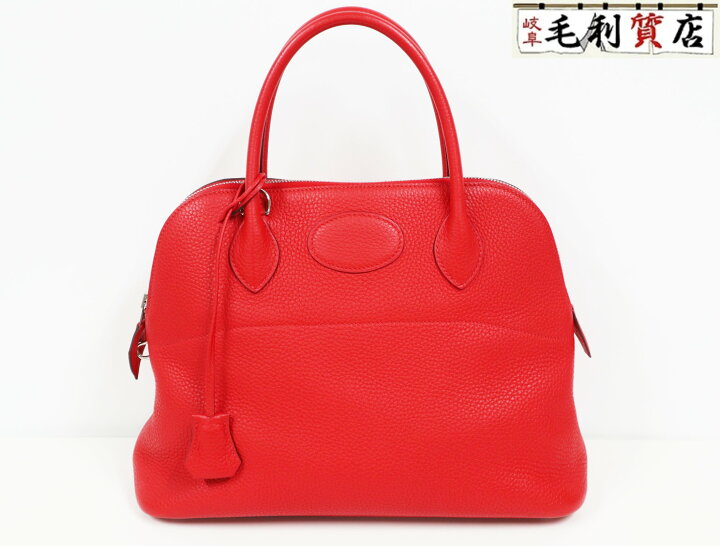 楽天市場】エルメス HERMES ボリード 31 トリヨンクレマンス ルージュ  