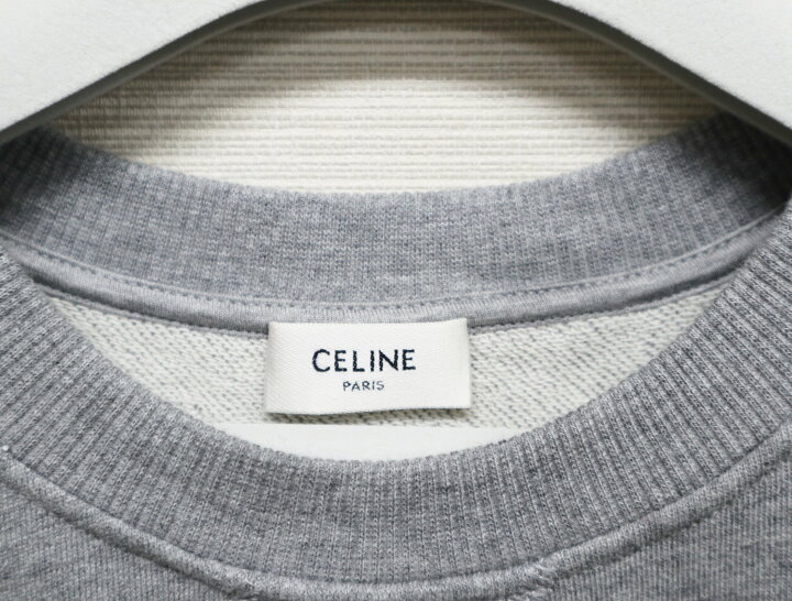 楽天市場】セリーヌ CELINE ロゴプリント スウェット トレーナー  