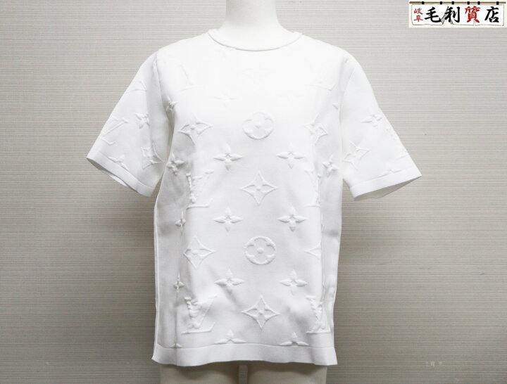 楽天市場】ルイヴィトン LOUIS VUITTON 3D モノグラム Tシャツ 白  