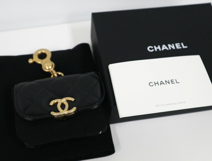 楽天市場】シャネル CHANEL ミニミニ マトラッセ シャイニーカーフ 
