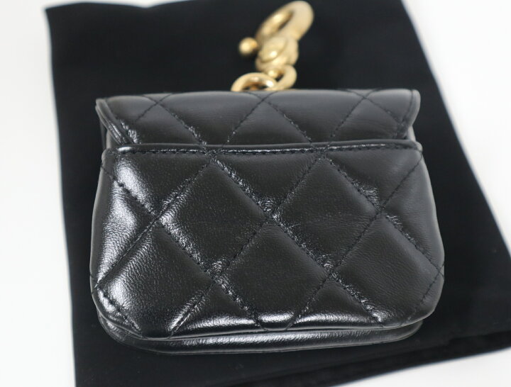 楽天市場】シャネル CHANEL ミニミニ マトラッセ シャイニーカーフ 