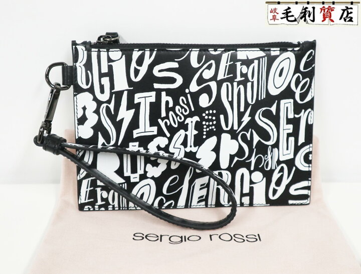 楽天市場】Sergio Rossi セルジオ ロッシ PRINTED NAPPA MONOGRAM 