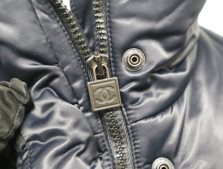 楽天市場】シャネル CHANEL ダウン ジャケット ベスト スポーツライン 