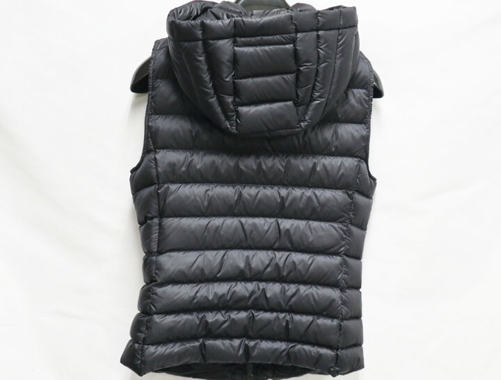 楽天市場】モンクレール MONCLER ダウンベスト フード付き 