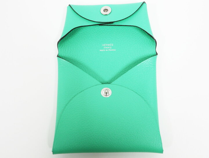 楽天市場】エルメス HERMES バスティア コインケース ヴェール 