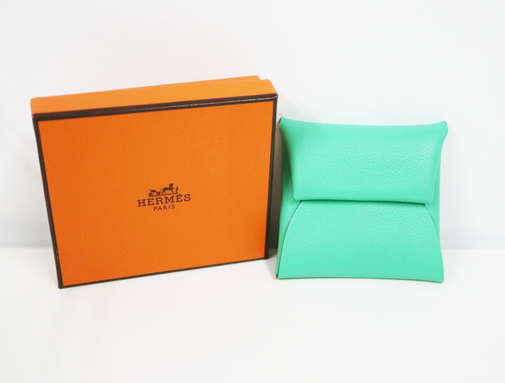 楽天市場】エルメス HERMES バスティア コインケース ヴェール 