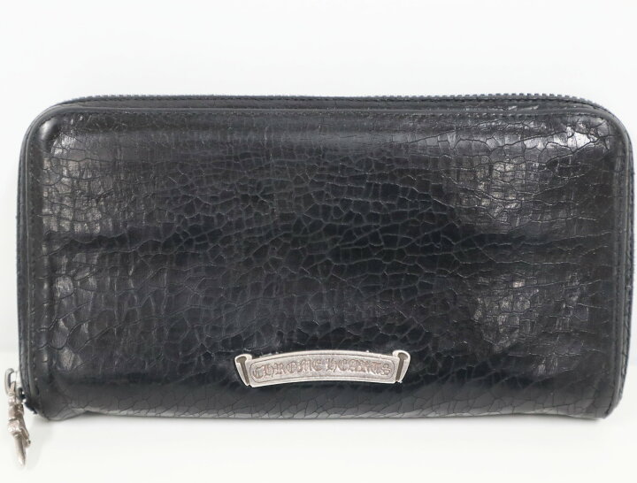 楽天市場】クロムハーツ CHROME HEARTS クラックレザー REC F ZIP 
