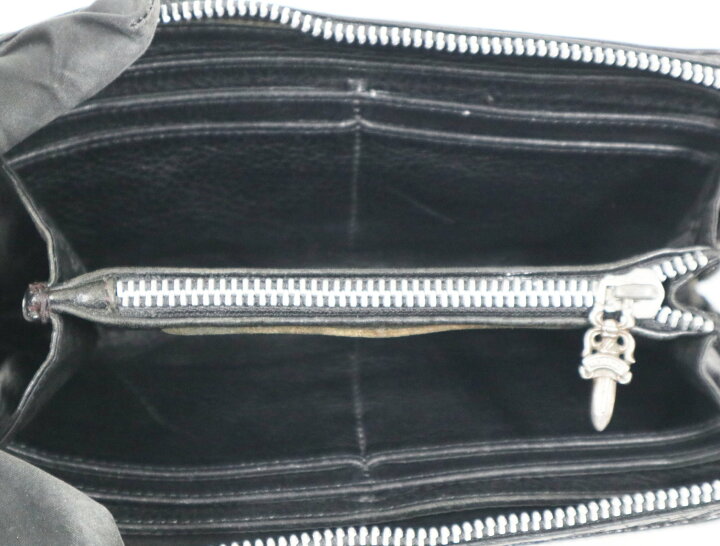 楽天市場】クロムハーツ CHROME HEARTS クラックレザー REC F ZIP