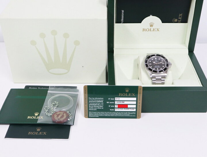 楽天市場】極美品!!ROLEX ロレックス サブマリーナ ノンデイト 14060M  