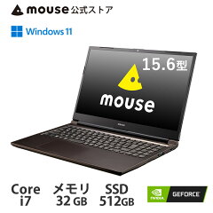 mouseK5-M32-MA-AB15.6型Corei7-10750H32GBメモリ512GBM.2SSDGeForceMX350Office付きノートパソコン新品mouseマウスコンピューターPCBTO