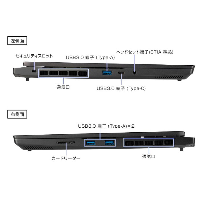 楽天市場】ノートパソコン Office付き新品 G TUNE E5-I7G60BK-A（32GB 