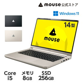 【エントリーでP10倍＆最大2万円オフクーポン★4/27 09:59まで】mouse F4-I5U01 [Windows11] 14型 インテル Core i5-1240P 8GB メモリ 256GB M.2 SSD ノートパソコン 新品 マウスコンピューター おすすめ ※2023/4/27より後継機種