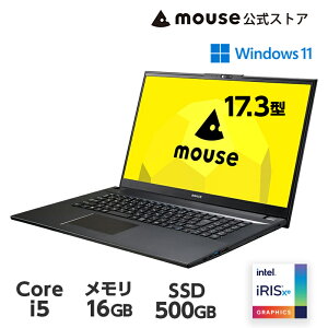 y3Nۏ؁EYEzm[gp\R 17.3C` Vi mouse F7-I5I01BK-B Core i5 1235U 16GB  500GB SSD DVDhCu }EXRs[^[ m[gPC 