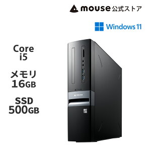 y|Cg10{`9/1܂Łzy3Nۏ؁EYEzfXNgbv p\R Vi mouse SH-I5U01 Windows 11 Core i5 14400 16GB  500GB SSD Wi-Fi 6E X }EXRs[^[ PC L[{[hE}
