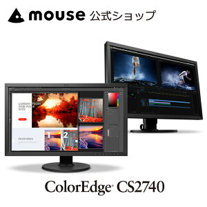 EIZO ColorEdge CS2740 CS2740-BK  27^ J[}l[Wgtj^[ 4K(3840×2160j AdobeRGBΉ n[hEFAELu[VΉ Vi [ p\R fBXvC