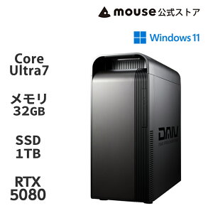 �y3�N�ۏ؁E�������Y�E�����z�N���G�C�^�[PC �f�X�N�g�b�v �V�i DAIV FX-I7G80�iNVIDIA Studio �F��PC�j RTX 5080 Core Ultra 7 270K Plus 32GB ������ 1TB SSD �I�ׂ� Office�t�� �p�\�R�� �}�E�X�R���s���[�^�[ mouse