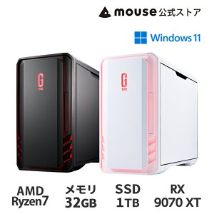 �y3�N�ۏ؁E�������Y�E�����z �Q�[�~���OPC �f�X�N�g�b�v �p�\�R�� G TUNE DG-A7A7X AMD Ryzen 7 9850X3D RADEON RX 9070 XT 32GB ������ 1TB SSD �}�E�X�R���s���[�^�[ PC �V�i ��������