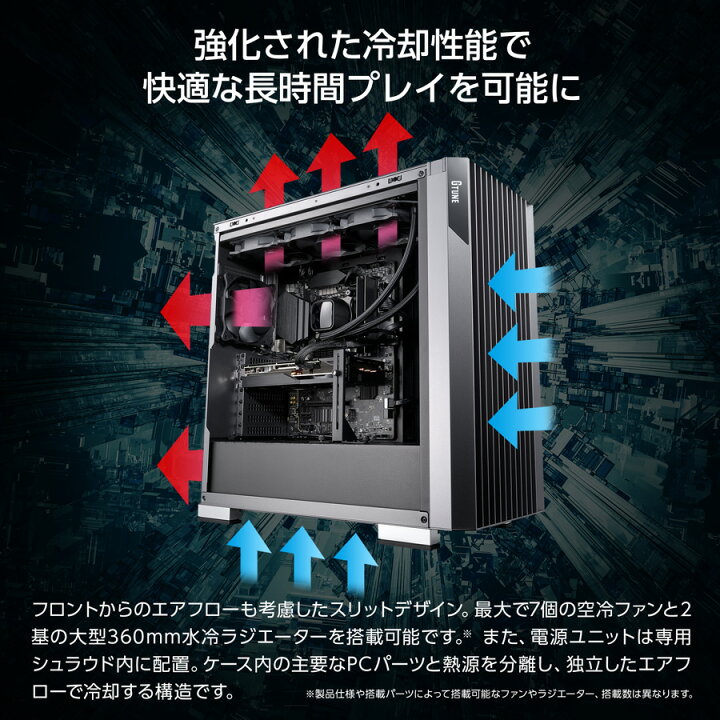楽天市場】【3年保証・国内生産・公式】 ゲーミングPC デスクトップ 